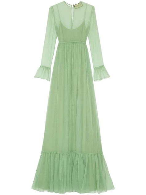 farfetch gucci maxi dress.